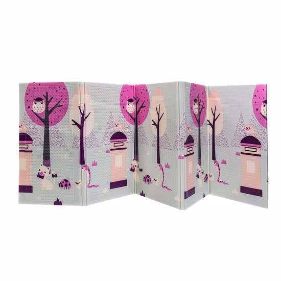 Новый дизайн, нетоксичный, прочный, мягкий коврик для ползания EPE Baby Play с алюминиевой пленкой