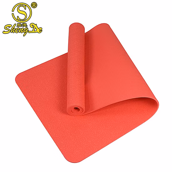 Спортивный тренажерный зал, упражнения, игра, водонепроницаемый домашний коврик для йоги из пеноматериала TPE